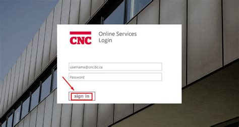 cnc login
